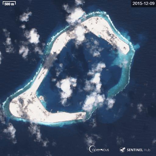 南海诸岛完整图，揭示中国南海的真实面貌，南海诸岛完整图，揭示中国南海全貌
