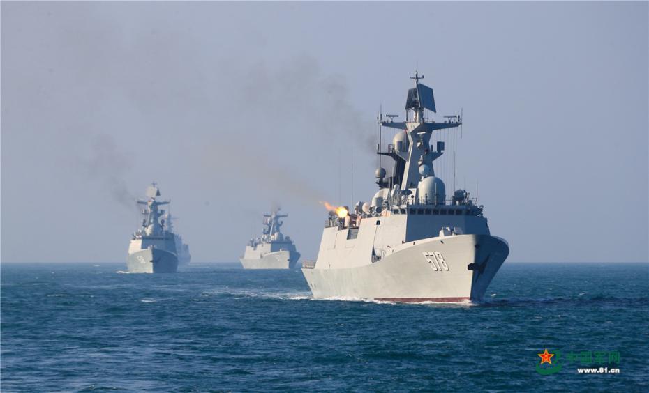 中国海军力量新里程碑