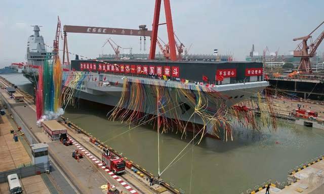 中国第四艘航母下水时间解析，中国第四艘航母下水时间揭秘