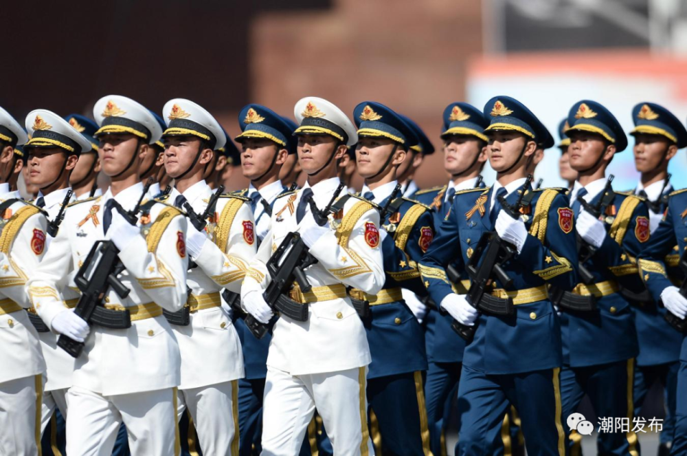 俄罗斯阅兵2020，中国仪仗队的荣耀时刻，俄罗斯阅兵2020，中国仪仗队荣耀瞬间