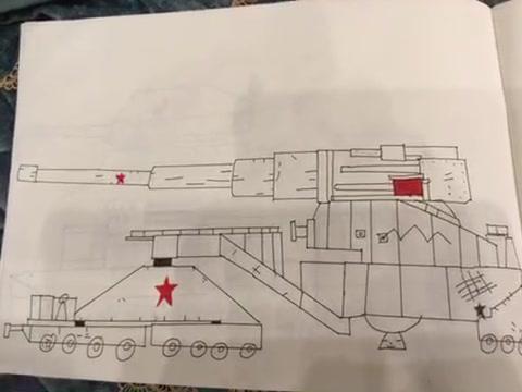 古斯塔夫巨炮简单帅气绘画教程，古斯塔夫巨炮帅气绘画教程，简单几步展现风采