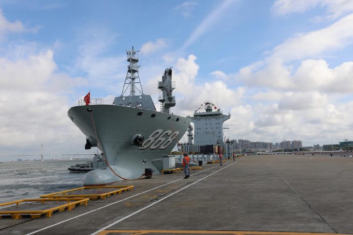 探索中国海军的骄傲，834舰，中国海军骄傲之作，834舰探索之旅