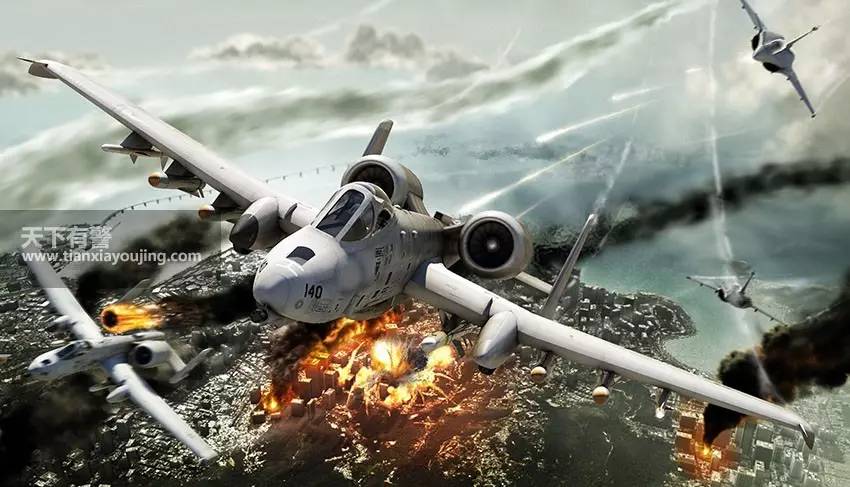 A-10攻击机，强大的武器配备与作战能力，A-10攻击机，强悍武器配备与卓越作战能力一览